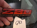 1982 92 Chevrolet Z/28 Cross-fire Injection Dash Emblem Oem 14044458 Gm. Fixed Price $37.99.