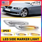 Led Side Marker Light Sequential Turn Signal For Bmw X1 X3 E82 E88 Bright 2/4/6. Fixed Price $52.72.