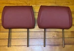 2004-2006 Nissan Quest Sl Rear Seat 2ND Row Leather Headrest Rouge Pcs. Oem. Fixed Price $55.00.