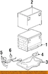 Gm Oem 97-16 Century Electrical Battery-battery Tray 10408951. Fixed Price $26.55.