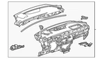 Genuine Gm Instrument Panel 26500651. Fixed Price $612.71.