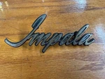 1976 Chevrolet Impala Front Fender Emblem Donk Chevy. Fixed Price $39.99.