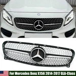 For Mercedes Benz X156 2014-2017 GLA250 GLA200 GLA180 Black Front Grill W/emblem. Fixed Price $90.99.
