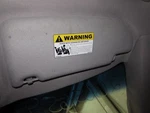 Interior Sun Visors S60 V70 XC60 XC70 05 06 07 08 09 724832. Fixed Price $69.99.