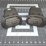 2001 2003 Town & Country Caravan Dash A/c Air Vent Grille Left Right Set Of. Fixed Price $48.99.