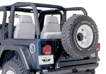 Rampage 769015 Roll Bar Pad Cover Kit Black Denim For 1997-2002 Jeep Wrangler Tj. Fixed Price $141.95.