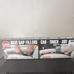 Drop Stop Car Seat Gap Filler Set Of 2 W/ Slide Free Pad & Light As Seen On Shar. Fixed Price $19.00.