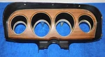 1970 Mustang Mach Boss Grande Orig Decor Wood Grain Gauge Cluster Trim Bezels. Fixed Price $349.00.