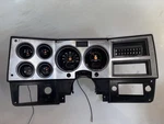 78-87 Chevy Gmc Truck Dash Bezel Gauges W Cluster Cover / Cassette Radio Clean. Fixed Price $500.00.