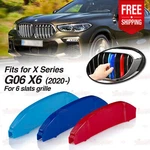 M-sport Slats Kidney Grille 3 Color Cover Clips For Bmw X6 G06 2020-2024. Fixed Price $18.90.