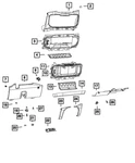Genuine Mopar Instrument Panel Knee Blocker 6NP76TX7AC. Fixed Price $108.40.