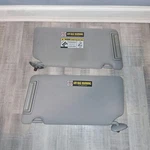 Oem 03-06 Honda Element Driver & Passenger Side Sun Visor Pair Set Gray Cloth. Fixed Price $60.00.