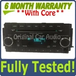 07 08 09 Chrysler Dodge Jeep Oem Factory Am Fm Sat Radio MP3 Cd Player Aux Res. Fixed Price $153.00.