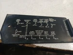 Ford Thunderbird 1968 Glove Box Fuse Panel Cover C8SB-65060A34-A. Fixed Price $22.99.