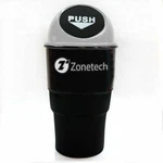 Zone Tech Black Desk Pencil Supply Trash Rubbish Bin Car Console Holder Organize. Fixed Price $6.25.