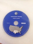 Volkswagen Vw Touareg Navigation Cd Map South Central Version 1 S0022-0004-306. Fixed Price $18.04.