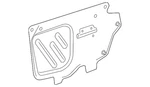 Genuine Gm Passenger Side Front Door Water Deflector 22888773. Fixed Price $31.58.