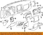 Gm Oem 15-20 Escalade Esv Instrument Panel Components-lower Insulator 22775487. Fixed Price $87.54.