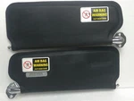 1998-2004 Bentley Arnage Left And Right Sun Visor Black 01 02 03. Fixed Price $169.00.