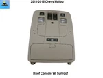 22951552 New 13 14 Chevrolet Malibu Console W/ Sunroof Switch Tan Oem. Fixed Price $114.00.