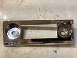 Oem 1965 - 1969 Chevrolet Corvair Chrome Radio Faceplate Bezel Used Shines. Fixed Price $25.00.