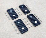Hummer Geared Hub Cover Billet W/ Site Glass M998 Humvee M1152 M1097 M1151 Hmmwv. Fixed Price $295.95.