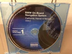 Genuine Oem Bmw On-board Navigation Disc Version 2006.2 Ca Hi&nv S0001-0111-602. Fixed Price $37.50.