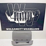 97-06 Jeep Tj Wrangler Passenger Dash Cover Door Trim Mist Gray & Grab Handle 8E. Fixed Price $46.80.