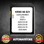 2025 Gps Navigation Sd Card Map KR9D66EZ1 For Mazda 3, CX-30, CX-50, CX-70, MX5. Fixed Price $28.49.