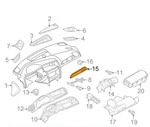 Oem Audi A4 B8 Dashboard Trim Lhd 8K1853190AEAR8 Genuine. Fixed Price $65.78.