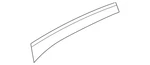 Genuine Nissan Instrument Panel Molding 68213-6FL0A. Fixed Price $131.34.