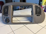 1997-2003 Ford F-150/ Expedition Center Dash Radio Bezel With Vents Switch. Fixed Price $29.99.