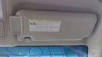 2009 Toyota RAV4 Passenger Right Sun Visor Tan Vinyl Used Oem 268-10979R. Fixed Price $78.39.