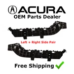 2009-2012 Acura Rl Front Lh + Rh Pair Bumper Spacer Retainer Bracket New (oem). Fixed Price $133.95.