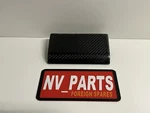 Audi B5 S4 Aftermarket Black Weave Carbon Fiber Rear Ashtray Cover 8D0857961A. Fixed Price $249.99.