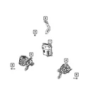 Genuine Mopar Module Bracket 68332934AA. Fixed Price $19.30.