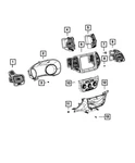 Genuine Mopar Instrument Panel Bezel 5UT63DX8AB. Fixed Price $325.23.
