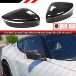 For 2023-2025 Nissan Z Nismo Full Dry Carbon Fiber Add Side Mirror Cover Cap. Fixed Price $112.99.