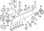 Genuine Nissan Heads Up Display Assembly 24941-5MP2A. Fixed Price $1396.51.