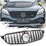 Gt-style Grille Front Bumper For 19-2022 Mercedes Benz W205 C250 C300 C43. Fixed Price $68.39.