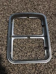 1976 - 1977 Chevrolet Monte Carlo Left Lh Headlight Bezel Trim Molding. Fixed Price $85.00.