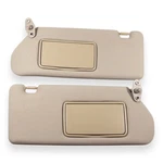 2000-2004 Mitsubishi Montero Sport Driver & Passenger Side Sun Visor Pair Tan. Fixed Price $99.95.