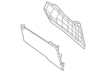Genuine Nissan Extension Panel 68920-4RA0A. Fixed Price $35.95.
