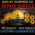 2006 Gm Hummer H2 Speedometer Instrument Cluster Gauge Repair W Led 03 04 05. Fixed Price $119.95.