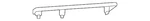 Genuine Nissan Trim Plate 68414-5SA0B. Fixed Price $8.30.