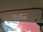 9-3 2007 Sun Visor 1569369. Fixed Price $68.25.