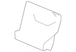 Genuine Honda Cover Rear Seat-back Trim *NH167L* (graphite BLACK)82521-T0G-A01. Fixed Price $350.14.