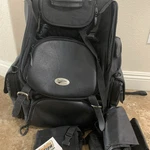 Saddlemen Renegade Motorcycle Back Seat Sissy Bar Bag Luggage Harley Honda Nice. Fixed Price $45.00.