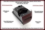 95 99 Chevy Gmc C/k Silverado Sierra Tahoe Suburban Oem Ruby Red Cup Holder. Fixed Price $61.70.