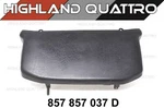 Audi Ur Quattro / Coupe Cover For Instrument Housing (black) Rhd 857857037D. Fixed Price $42.99.
